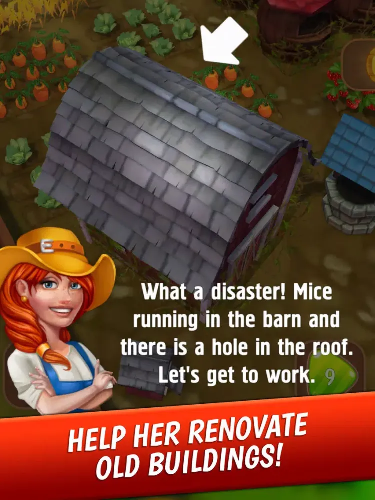 Jane's Village - Farm Game iPad  Screenshots