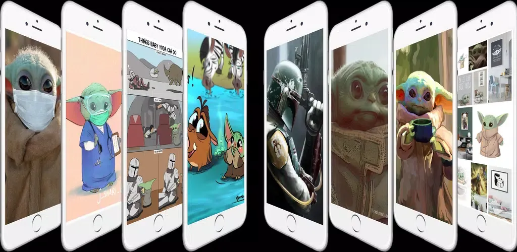Captures d'écran de Yoda baby wallpapers 4kUS