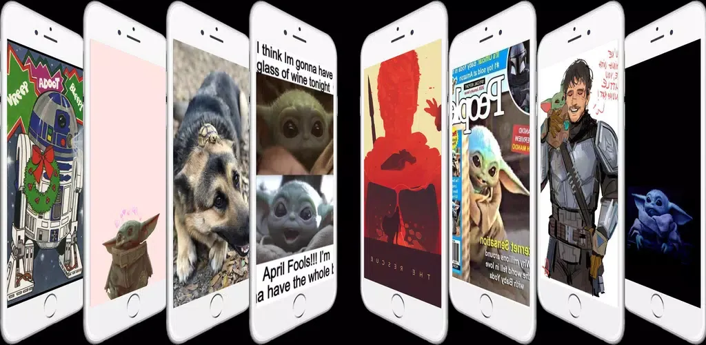 Captures d'écran de Yoda baby wallpapers 4kUS