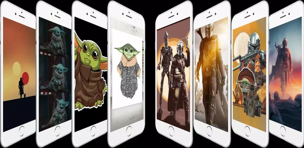 Captures d'écran de Yoda baby wallpapers 4kUS