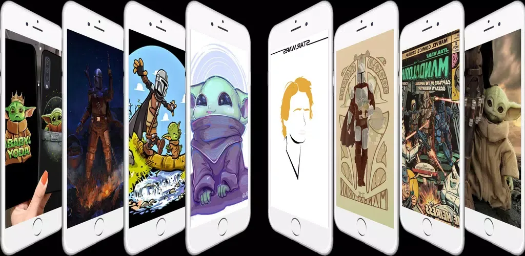 Captures d'écran de Yoda baby wallpapers 4kUS