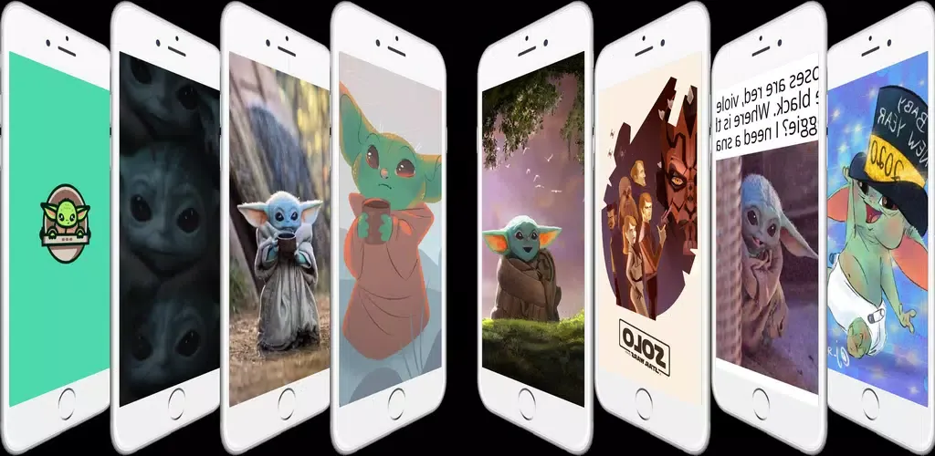Captures d'écran de Yoda baby wallpapers 4kUS