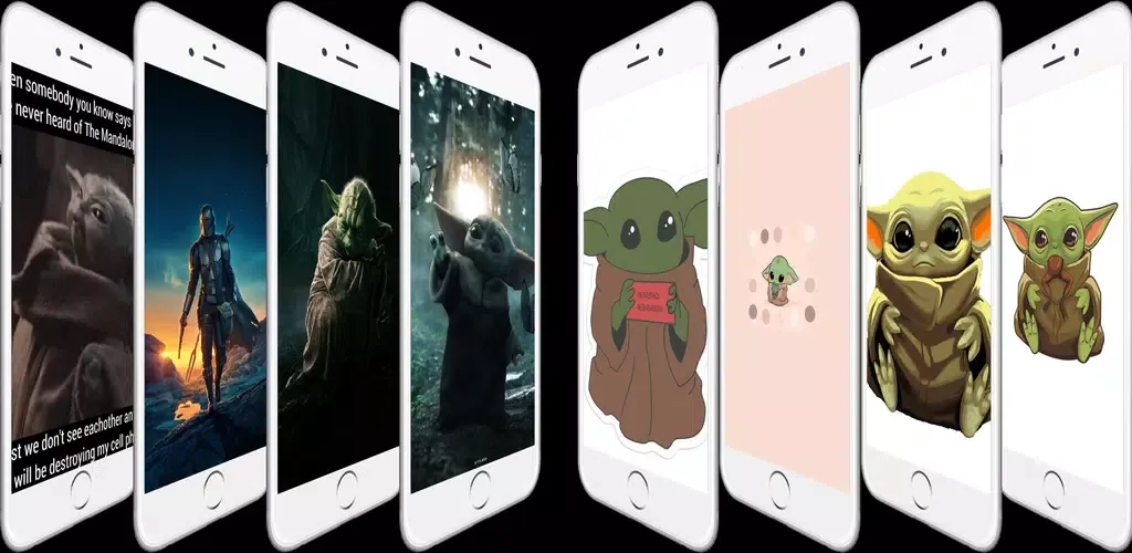 Captures d'écran de Yoda baby wallpapers 4kUS