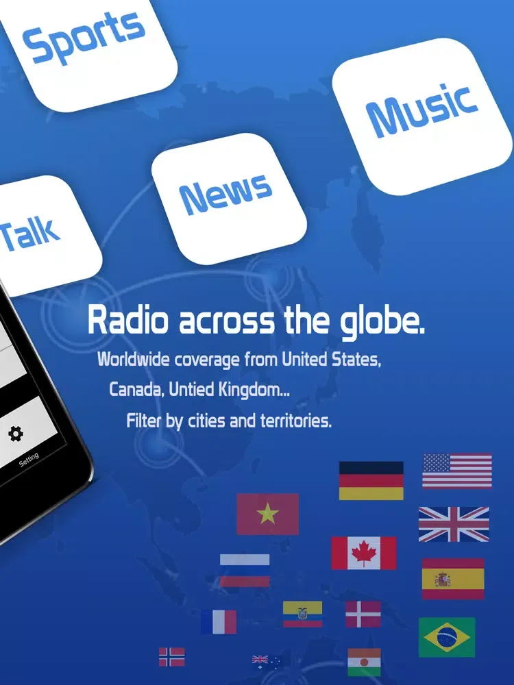 Scanner Radio FM & AM iPad  স্ক্রিনশট
