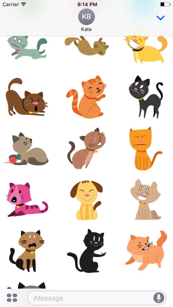 صور lovely Cats Sticker