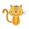 Lucky cat sticker for iMessage