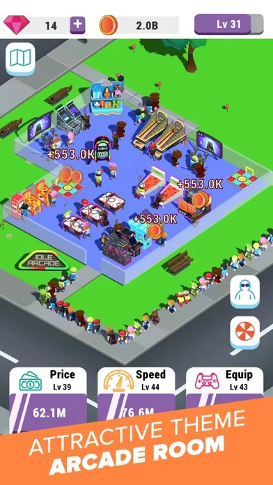 Idle Arcade 3D स्क्रीनशॉट