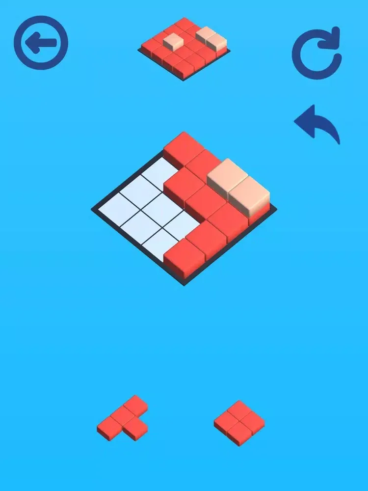 Block Land 3D iPad  Ekran Görüntüleri