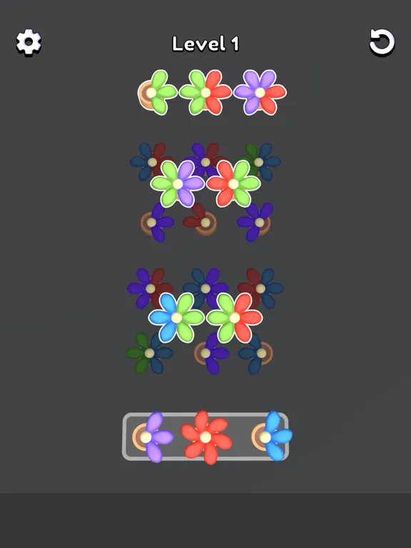 Bloom Match 3D iPad  স্ক্রিনশট