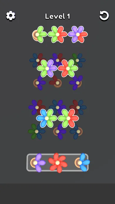 Bloom Match 3D স্ক্রিনশট