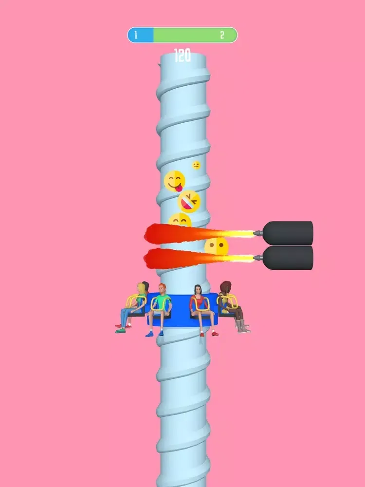 Drop Tower 3D! iPad  Screenshots