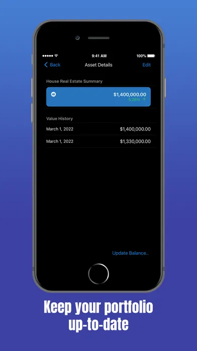 Net Worth Progress Tracker应用截图