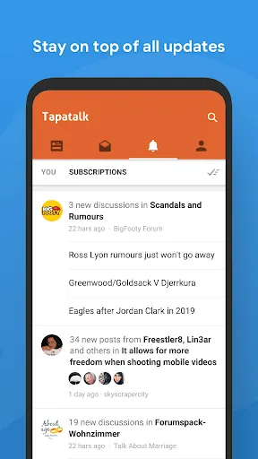 Tapatalk - 200,000+ Forums स्क्रीनशॉट