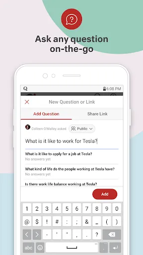 Captures d'écran de Quora: the knowledge platform