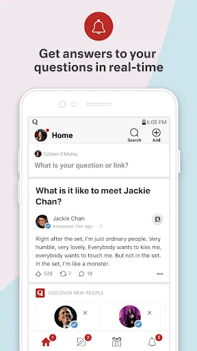 Captures d'écran de Quora: the knowledge platform