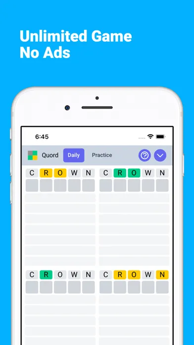 Quad Words | No Ads Ekran Görüntüleri