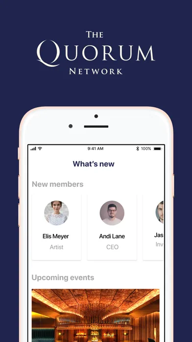 Quorum Network Screenshots