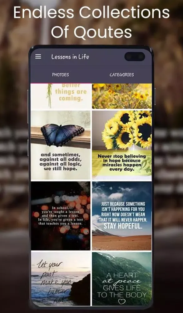 Capturas de pantalla de Lessons In Life Quotes
