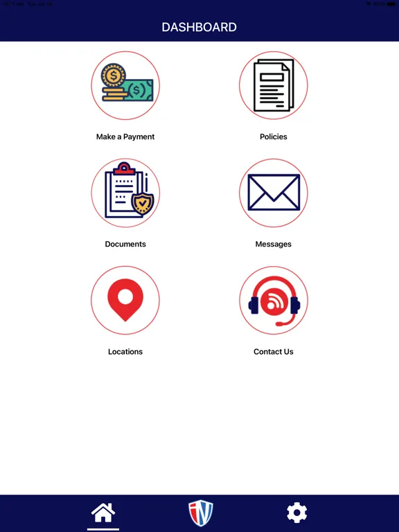 Скриншоты Insurance Navy - Car Insurance iPad 