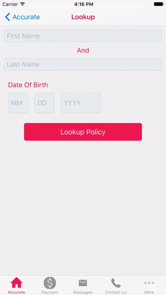 Accurate Insurance應用截圖