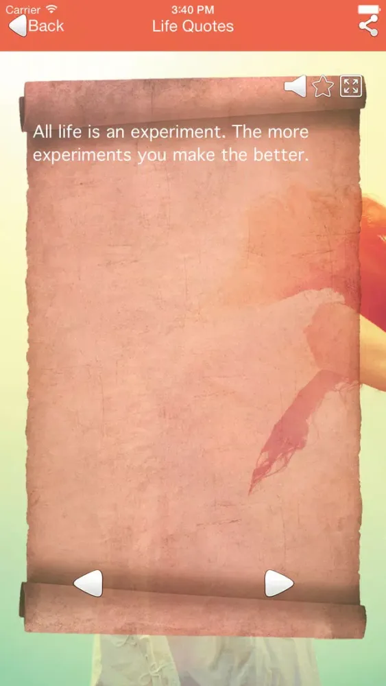 Life's Quotes Screenshots