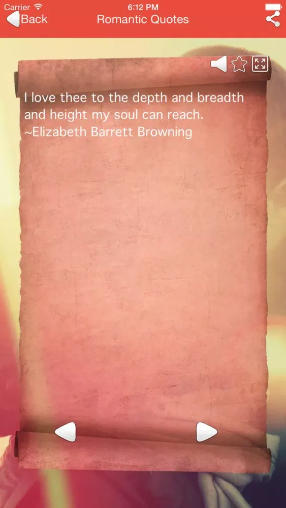 Romantic's Quotes Screenshots