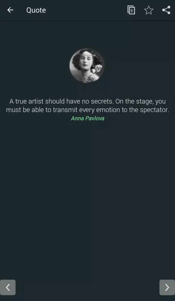 Anna Pavlova Quotes Ekran Görüntüleri