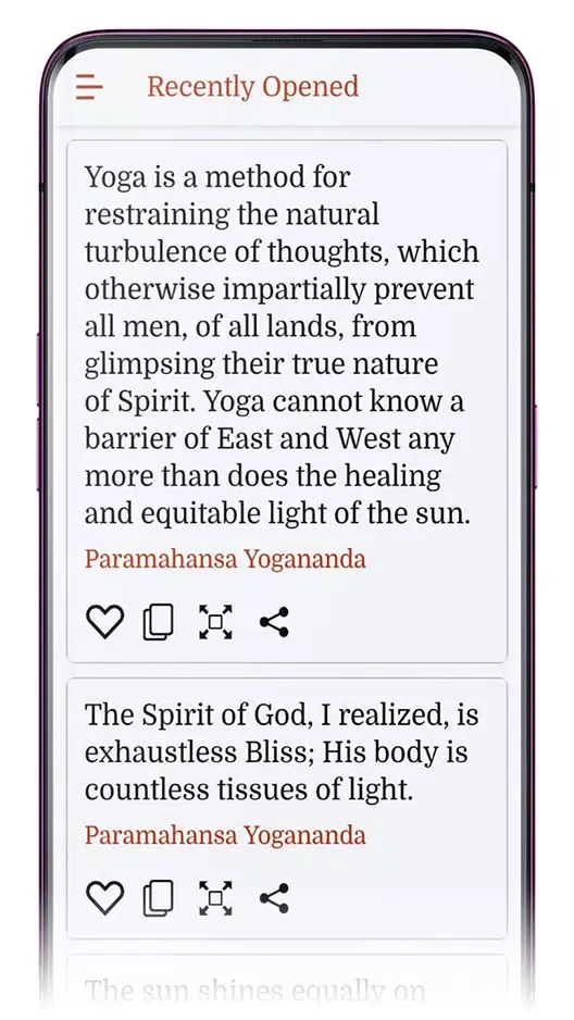 Скриншоты Autobiography of a Yogi Quotes