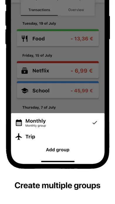 Economic - Expense tracker سکرین شاٹس