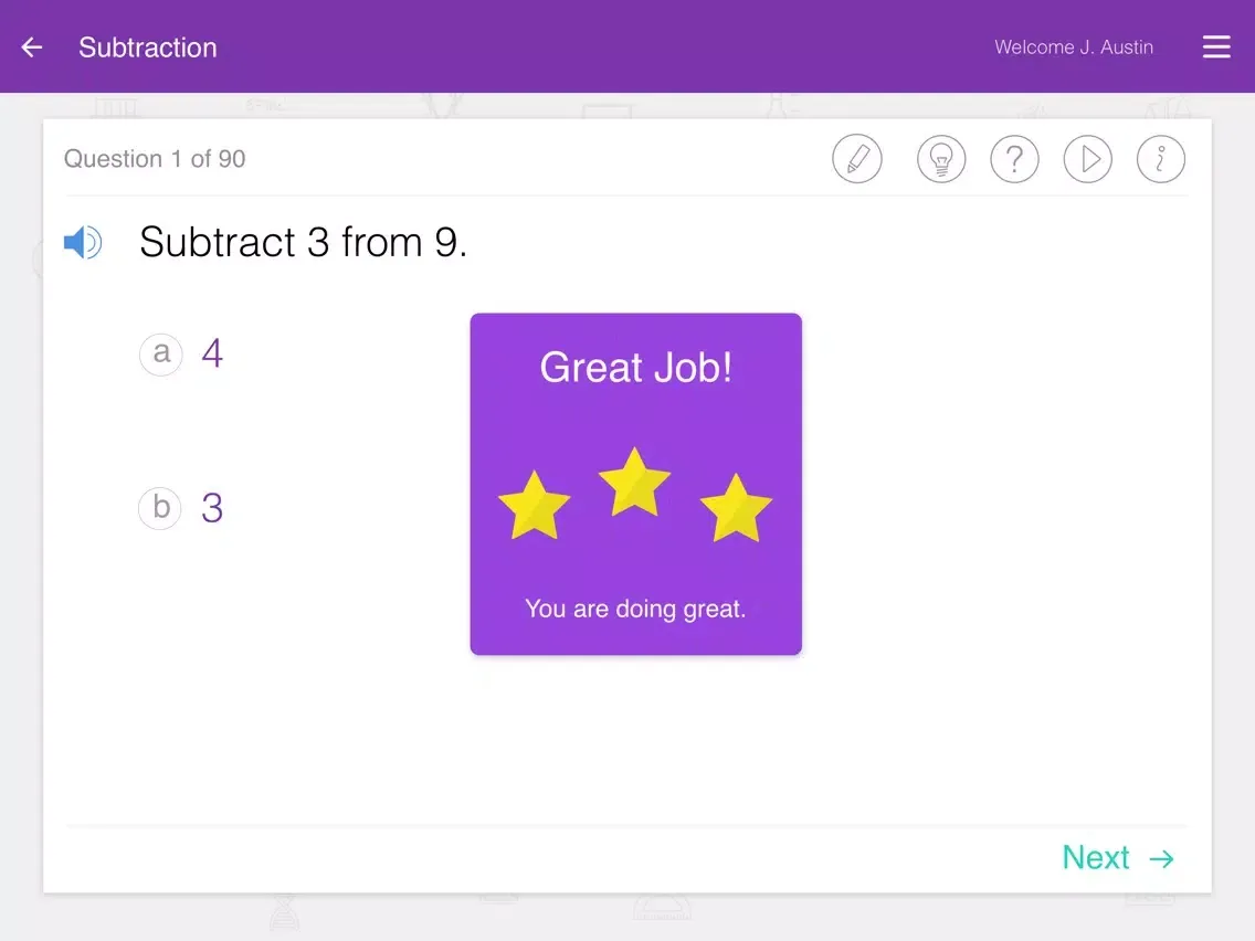 ภาพหน้าจอของ Lotus Learning - Nesting Success iPad 