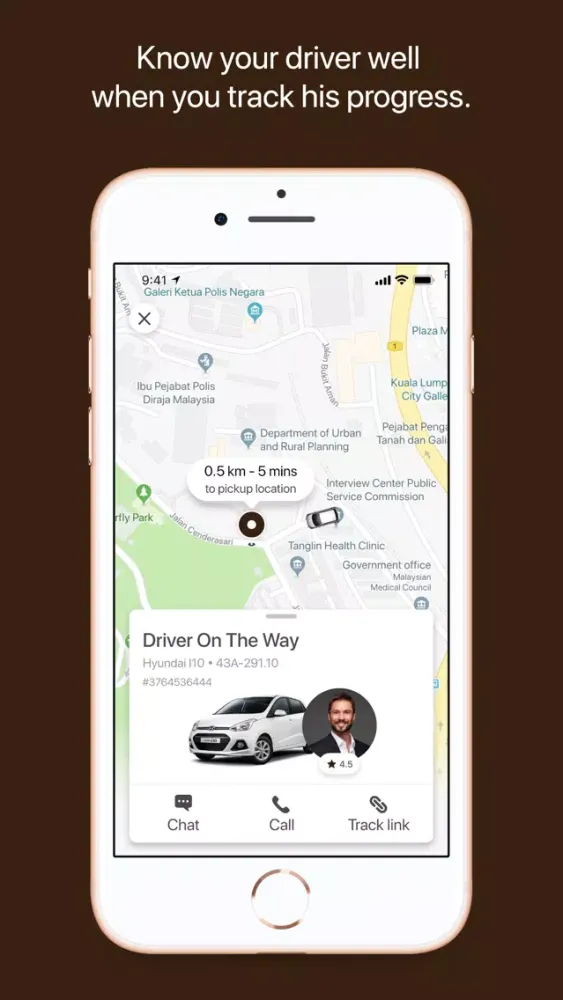 Captures d'écran de MyCar - The app for passengers