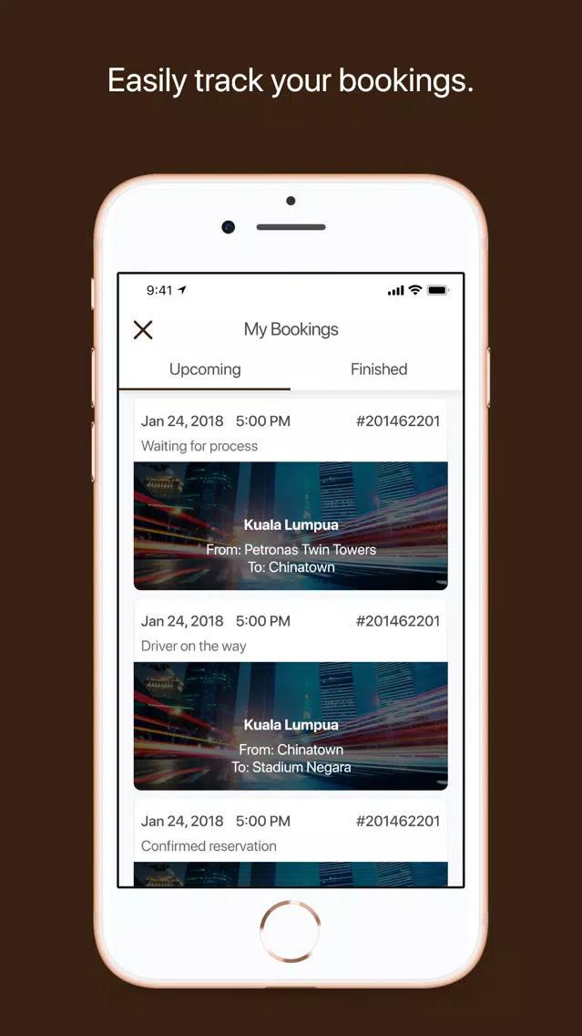 MyCar - The app for passengers应用截图