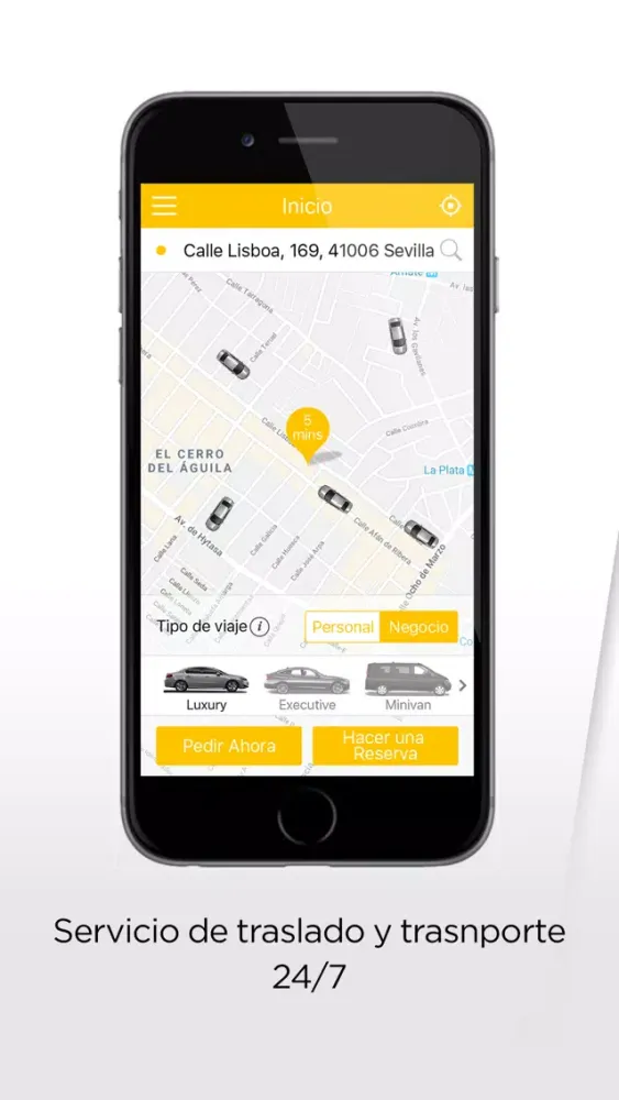 Capturas de pantalla de LooLoo - The passenger app