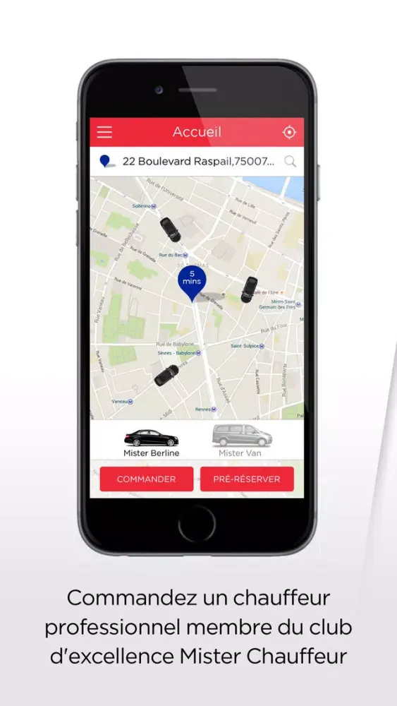 Tangkapan layar Mister Chauffeur