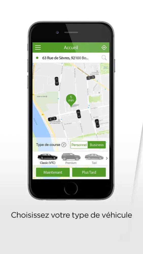 Скриншоты Batché ! - The passenger app
