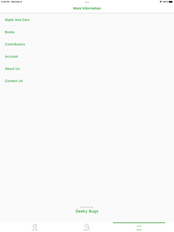 Quran e Mubeen iPad 应用截图