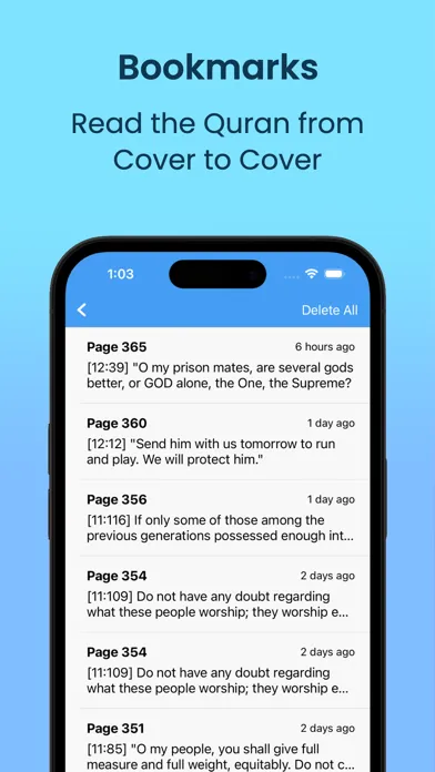 Quran - Authorized English Screenshots