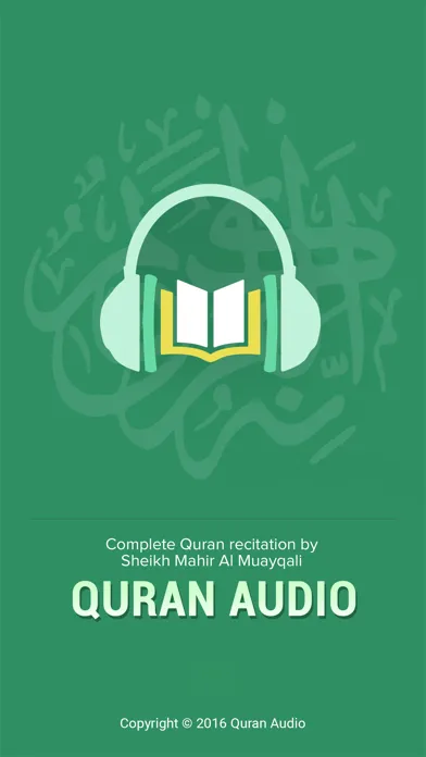 Quran Audio - Sheikh Mahir Al-Muayqali 스크린샷