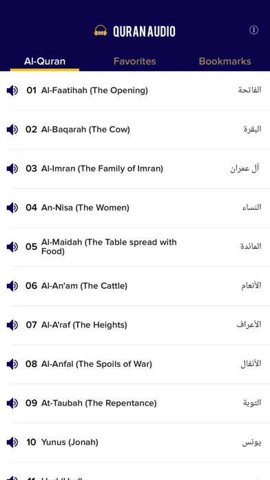 تصاویر Quran Audio - English translation by Mishari and Ibrahim Walk