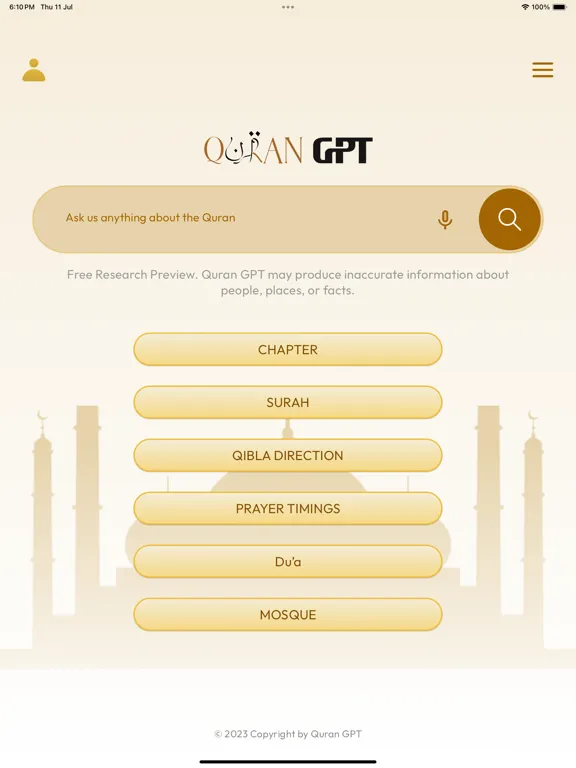 تصاویر The Quran GPT iPad 