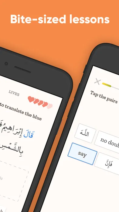 Tangkapan layar Quranic: Quran Arabic Learning