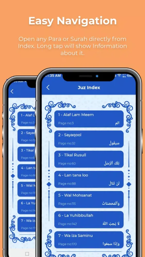 Capturas de tela do Quran With Urdu Translation