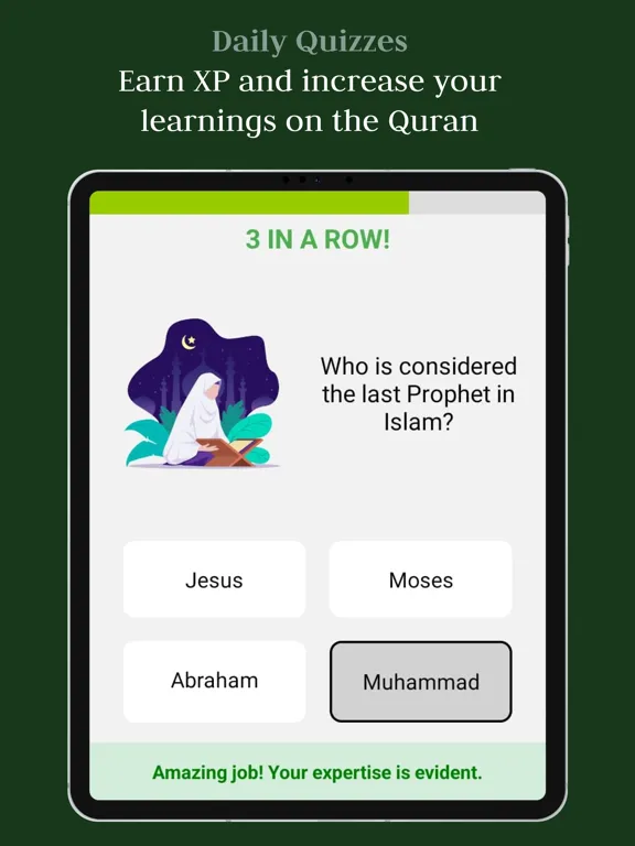 Quran Mentor App iPad  Screenshots
