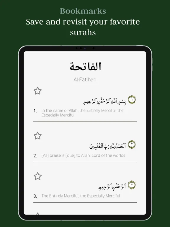 Quran Mentor App iPad  Screenshots