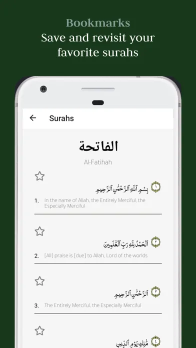 Quran Mentor App Screenshots