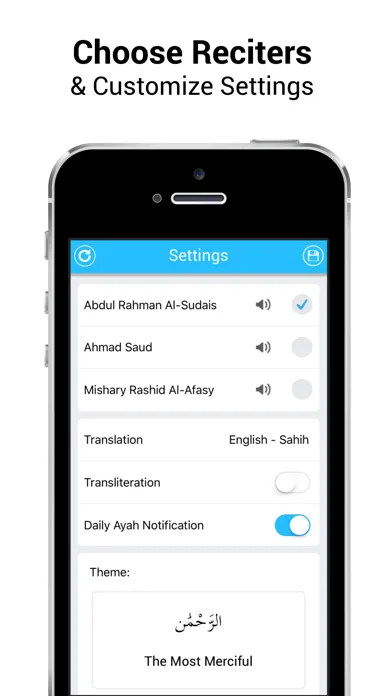 Captures d'écran de Last 20 Surahs of Quran
