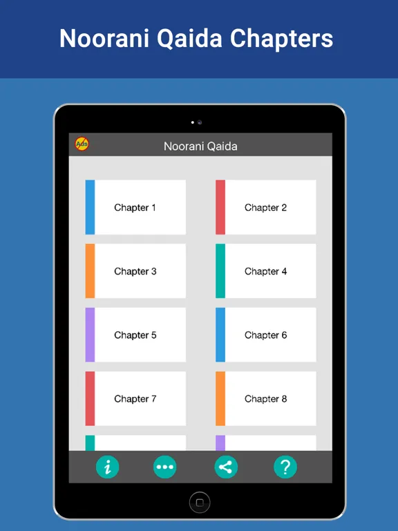 Noorani Qaida – Learn Quran iPad  Ekran Görüntüleri
