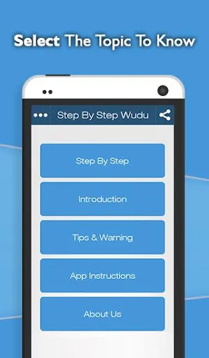 ภาพหน้าจอของ Step By Step Wudu