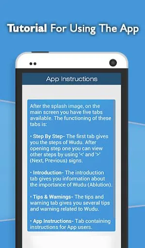 ภาพหน้าจอของ Step By Step Wudu