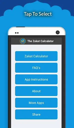 Tangkapan skrin The Zakat Calculator